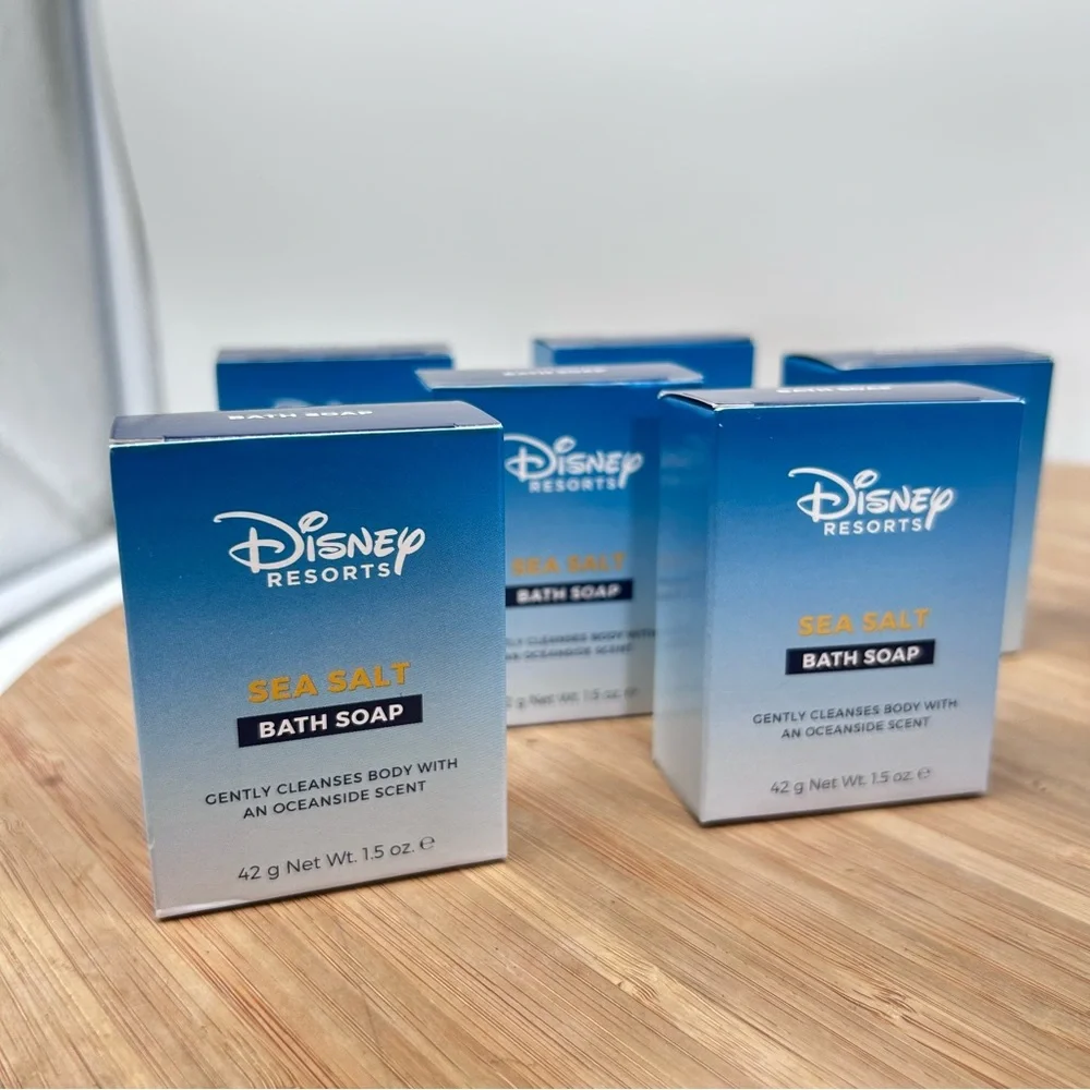 12‎ Disney H2O Beauty Sea Salt Resort Spa Soap Lotion Mouthwash lot.